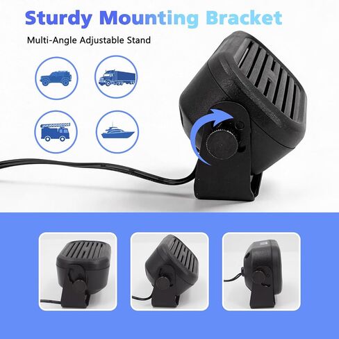 SP 35L 3.5mm Mini External Speaker for Mobile Radio Car Truck Vehicle Speaker with 11.48ft Cable,Compatible with CB Ham Radio,Scanners,Transceivers and IC-2730 ID-5100 ID-4100 IC-710 in Kuwait