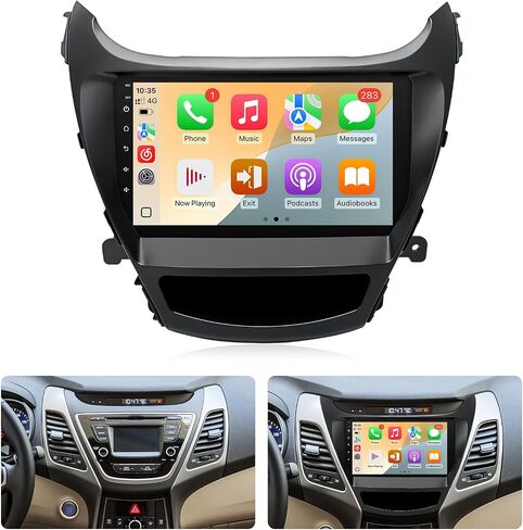Car Radio for Hyundai Elantra 2011 2012 2013 Stereo Carplay Android Auto in Kuwait