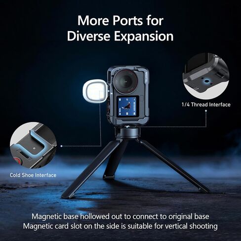 طقم فلتر CPL ND لـ DJI Osmo Action 6، 4 عبوات CPL ND8 ND16 ND32 in Kuwait