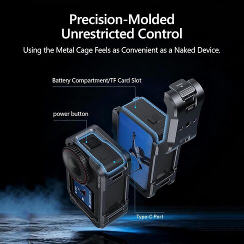 طقم فلتر CPL ND لـ DJI Osmo Action 6، 4 عبوات CPL ND8 ND16 ND32 in Kuwait