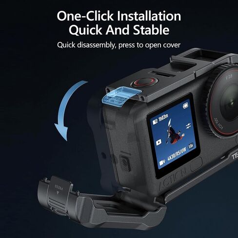 طقم فلتر CPL ND لـ DJI Osmo Action 6، 4 عبوات CPL ND8 ND16 ND32 in Kuwait