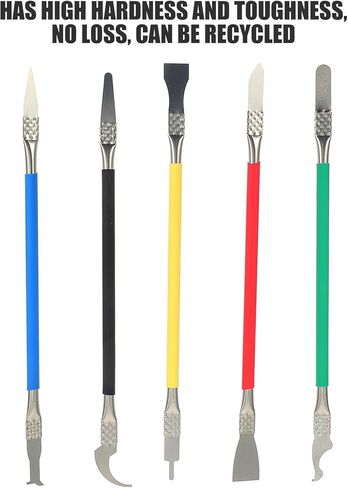 5pcs Metal Flat Spudger Tablet Disassemble Tool Stainless Steel in Kuwait