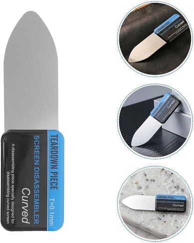 Steel Curved 0.1mm 10pcs Spring Pry Tool Phone Opening Screen in Kuwait