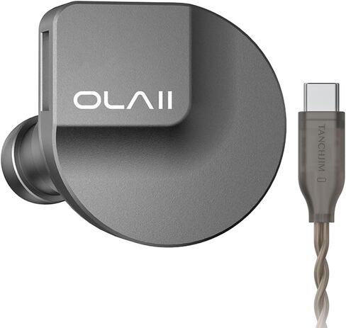 OlaⅡ1DD+1BA Hybrid Wired Earbuds, Lightweight IEM, Type C with Mic in Kuwait