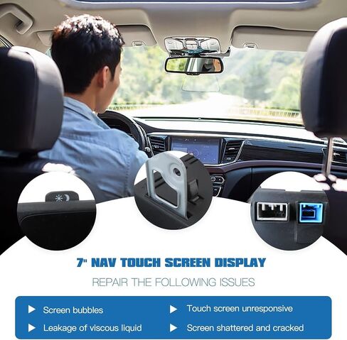 39710-TBA-A11 7-inch Nav Touch Screen Display Replacement for Honda Civic 10th 2016 2017 2018, Replace 39710-TBA-305, 39710-TBA-A21, 39101-TEG-A02-M1, 39101-TBA-A41 in Saudi Arabia