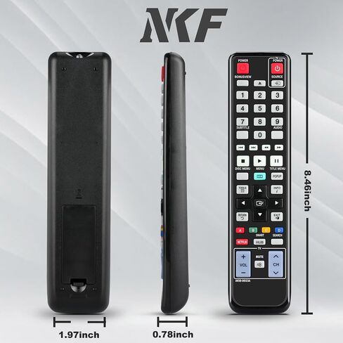 AK59-00123A Remote for Samsung DVD Blu-Ray Player Remote, Replacement for Samsung BD-D5490 BD-D5500 BD-D5700 BD-D6100C BD-D6500/ZV BD-D700 BD-D7500 BD-D7500B BD-D7000 BD-D5800 DVD Blu-Ray Player in Saudi Arabia