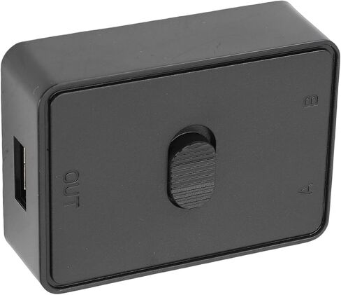 USB 2.0 Switch Selector 2 in 1 Out Switcher Computers Share 1 Printer Plug and Play with Single Click Switching for and OS X in Saudi Arabia