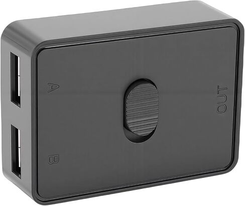USB 2.0 Switch Selector 2 in 1 Out Switcher Computers Share 1 Printer Plug and Play with Single Click Switching for and OS X in Saudi Arabia