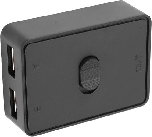 USB 2.0 Switch Selector 2 in 1 Out Switcher Computers Share 1 Printer Plug and Play with Single Click Switching for and OS X in Saudi Arabia
