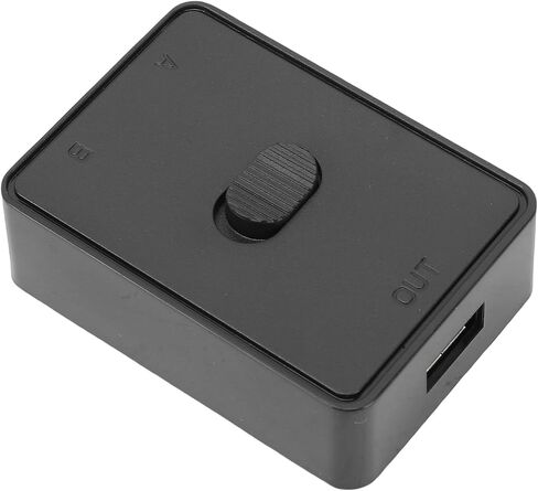 USB 2.0 Switch Selector 2 in 1 Out Switcher Computers Share 1 Printer Plug and Play with Single Click Switching for and OS X in Saudi Arabia
