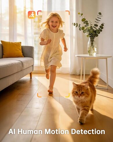 SEHMUA Indoor Camera Wireless, Portable Battery Pet Camera, Dual Band WiFi in Saudi Arabia