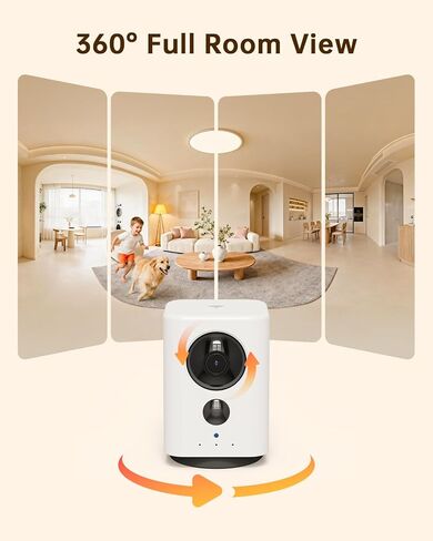 SEHMUA Indoor Camera Wireless, Portable Battery Pet Camera, Dual Band WiFi in Saudi Arabia