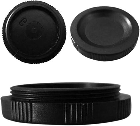 5 Pcs C Mount Body Cap, Abs Protective Cover for C/Mount Camera Sensor and Lens Thread, Replacement Thread Protector for CCTV Machine Vision Cameras in Saudi Arabia