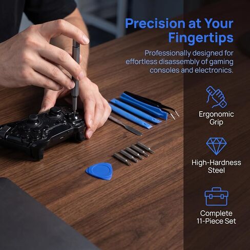 Gaming Console 11pcs with Precision Screwdrivers Repair Tool Kit in Kuwait