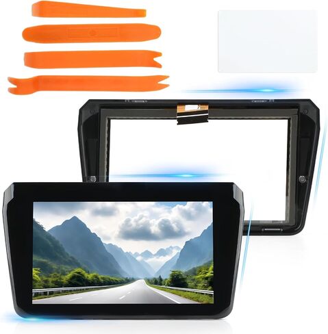 7 Inches for Mazda 3 2017 2018 Screen Replacement Display Glass for Mazda 3 Sport 2017 2018 Radio Car Touch Screen Digitizer Navigation Replace Number B61A611J0, B61A611J0A with Repair Tools in Saudi Arabia