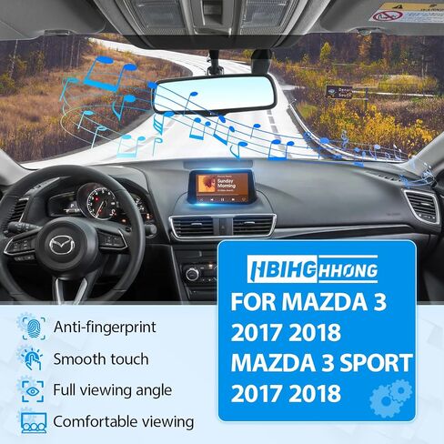 7 Inches for Mazda 3 2017 2018 Screen Replacement Display Glass for Mazda 3 Sport 2017 2018 Radio Car Touch Screen Digitizer Navigation Replace Number B61A611J0, B61A611J0A with Repair Tools in Saudi Arabia