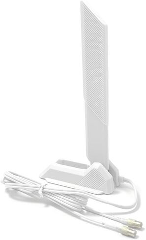 White WiFi 7 Antenna 2.4/5/6GHZ for MSI MPG Z890I Edge TI WiFi in Kuwait