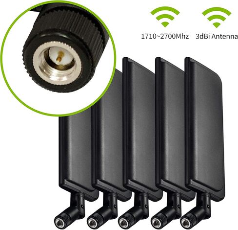 Taoglas Apex TG.30 2G/3G/4G Terminal Antenna, Hinged SMA(M) (Pack of 5) in Kuwait