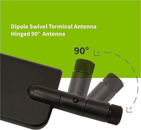 Taoglas Apex TG.30 2G/3G/4G Terminal Antenna, Hinged SMA(M) (Pack of 5) in Kuwait