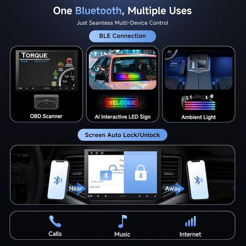 ATOTO A5L 10.1" Android Single/Double Din Car Stereo, CarPlay&Android Auto in Saudi Arabia
