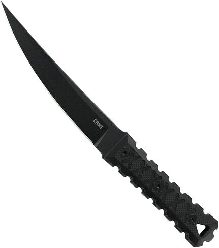CRKT HZ6 EDC Fixed Blade Knife with Sheath, Black, 2927 in Saudi Arabia