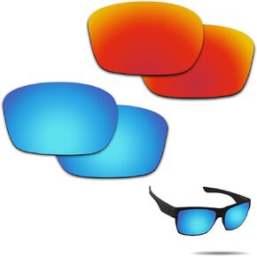 Anti-saltwater Polarized Replacement Lenses for Oakley Sliver 2 Pairs Pack