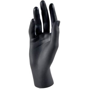 KODORIA Female Hand Mannequin Hand Jewelry Bracelet Ring Gloves Display Organizer Stand - Black R