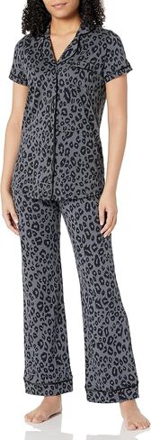 Cosabella Women's Bella Printed Short Sleeve Top & Boxer Pajama Set in Saudi Arabia