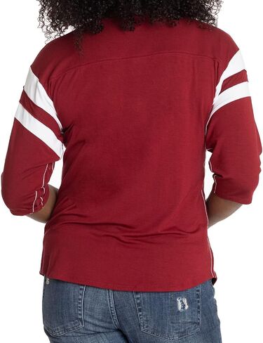 Flying Colors Apparel Women's NCAA Collection | The Abigail - Scoop-Neck 3/4 Sleeve Top in Kuwait