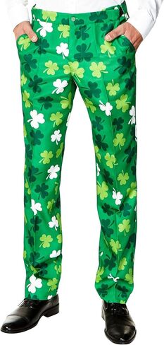 البدلة التنكرية للرجال باللون الأخضر لعيد القديس باتريك شامروك in Kuwait