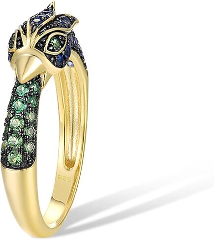 Santuzza 925 Sterling Silver Gemstone Animal Ring for Women in Saudi Arabia