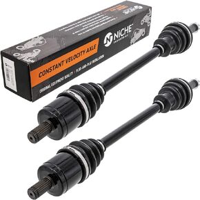 NICHE Front Drive Shaft CV Axle Assembly for 2008-2009 Polaris Ranger Crew 500 700 1332467 2 Pack