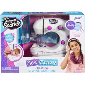 Sew Crazy Sewing Machine w/Magic Sequin Headband NEW