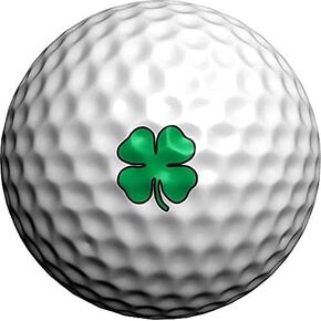 Golfdotz | Lucky Clover | Golf Ball Markers | Golf Accessories | Golf Ball Customizers | 32 Count