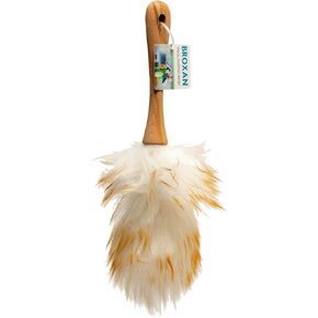 Wool Dusting Wand, Anti-Static Duster, Dusting, Sweeping, Cleaning Tool, Wool Wand for Dusting Hard Surfaces, Blinds, Bookshelves, Window Seals, and More