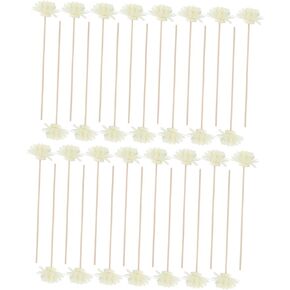 LIFKICH 30pcs Aromatherapy Rattan Oil Diffuser Rattan Diffuser Sticks Diffuser Reeds Sticks Dining Room Table Decor Chic Dried Flower Pe Flower Miss Household Incense Sticks