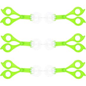 NUOBESTY Kids Outdoor Playset Toys 6pcs Catcher Scissors Catch Clamp Reptiles Feeding Tongs Scooper Resources Handy Scoopers Catch Scissors Bubble Big Beads Child to Feed Toddler Toys