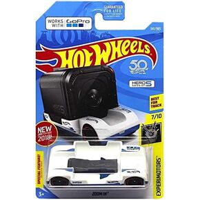 عجلات DieCast Hot Wheels Zoom in (أبيض) - Experimotors 7/10