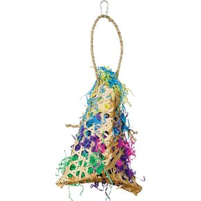 Prevue Hendryx 62604 Calypso Creations Fiesta Handbag Bird Toy, 9 x 6