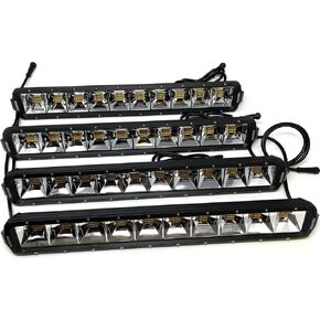FOXPRO Mudcutter Bowfishing Lights 4 Boat LED Light Kit تعمل عن بعد مع لون وسطوع قابل للتعديل