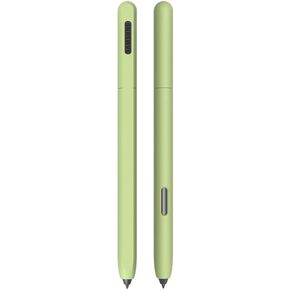 Samsung Galaxy Tab S7 Pen Cover Silicone Sleeve,Cover Accessories with Pencil Tip Cover (Green, S7)