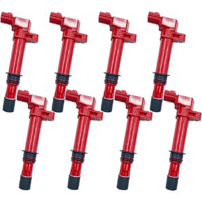 Ignition Coil Pack Set of 8 Compatible with Dodge Dakota Durango Ram 1500 Nitro, Jeep Grand Cherokee Liberty Commander Mitsubishi Raider V8 4.7L 3.7L V6 Replacement for UF270 56028138AB