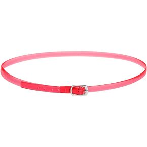 Allegra K Women's Shoe Ankle Straps Transparent Anti-Slip Cross Over with Buckle Shoelaces for Heels
