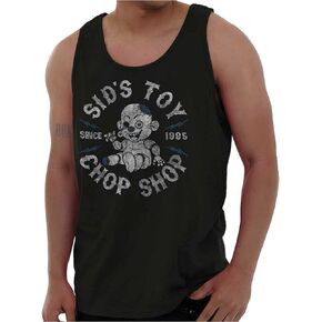 Sid's Chop Shop Toy Since 1995 Scary Tank Top T Shirts Men Women