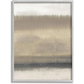 Stupell Industries Abstract Countryside Landscape Brown Grassland Painting, Design by Elizabeth Medley