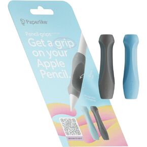 Paperlike's Pencil Grips for Apple Pencil 1st & 2nd Generation, USB-C & Pro - Set of 2 - Ergonomic Precision
