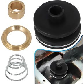 for 1989-98 Geo Tracker Suzuki Sidekick 5 Speed Shifter Repair Kit Shifter Lever Repair Kit Transmission Shift Lever Bushing + Boot+Spring