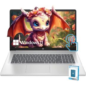 كمبيوتر محمول HP Pavilion، شاشة لمس 17.3 بوصة عالية الدقة (1600 × 900)، معالج AMD Ryzen 5 7530U، رسومات AMD Radeon، Wi-Fi 6، 6 النواة، عمر بطارية طويل، Windows 11 Home (ذاكرة الوصول العشوائي 64 جيجابايت | 1 تيرابايت PCIe SSD) in Kuwait