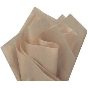 Desert Tan Tissue Paper 15" X 20" - 100 Sheets