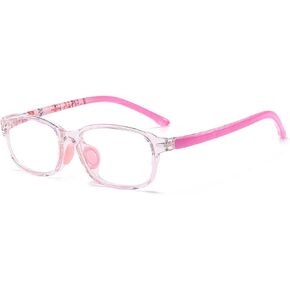 Fantia Non-prescription Glasses Frame TR92 Clear Lens Kids Eyeglasses…
